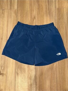 The North Face Navy Blue Running Shorts
